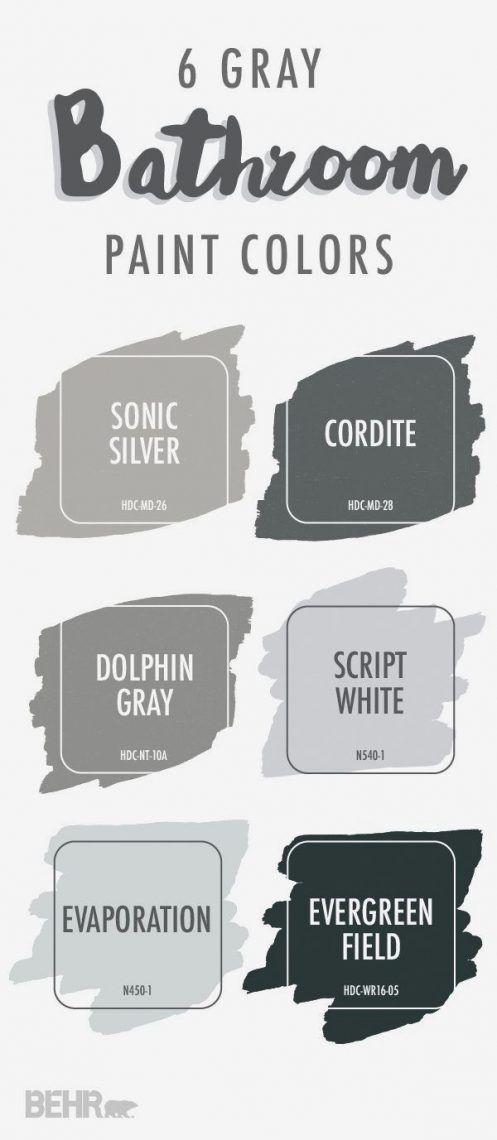 Best gray paint colors by behr.com