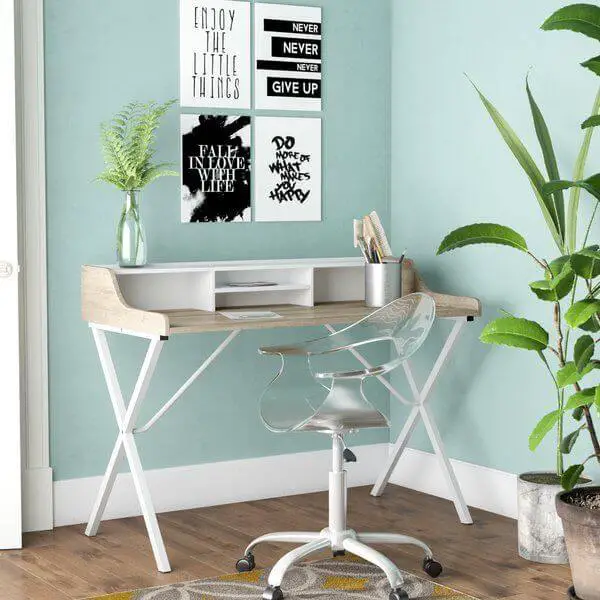Uplifting small home office ideas ikea