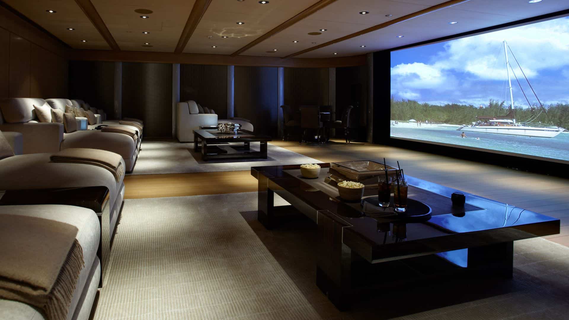 40+ Awesome Basement Home Theater Design Ideas - Luxury ...