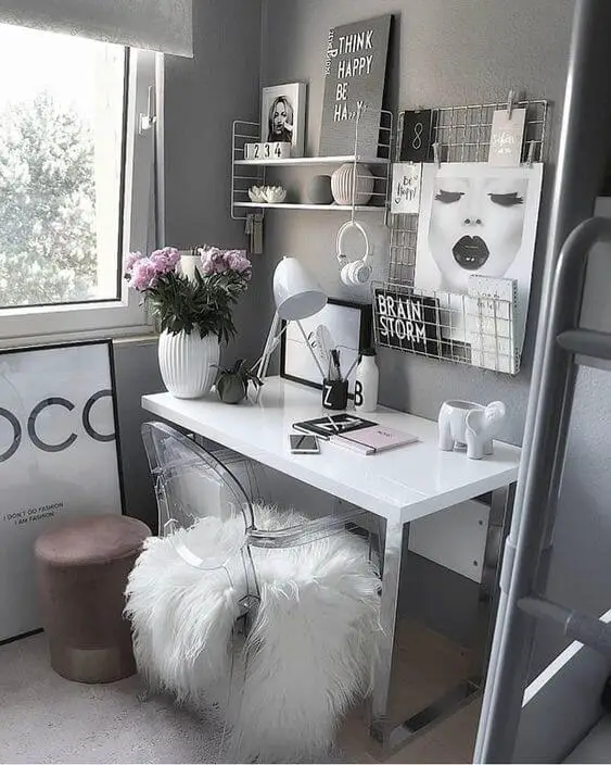 Wonderful small corner home office ideas