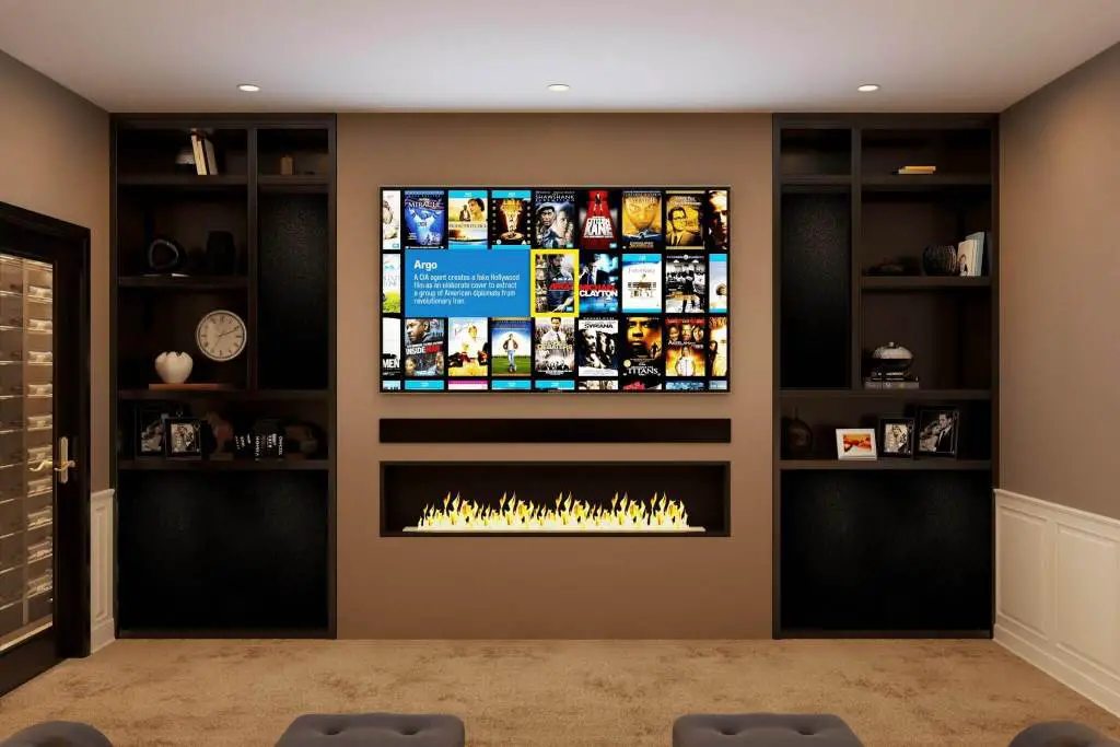 Front-View-basement-home-theater-designs