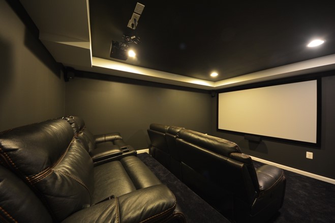 Pick a Theme - Basement Home Theater