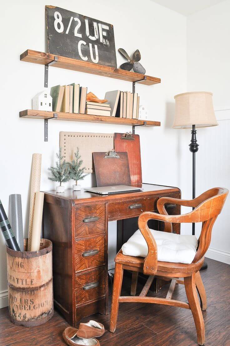 Eye-opening small home office storage ideas