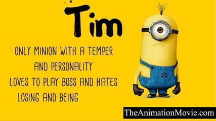 Minion Names - Tim Minion