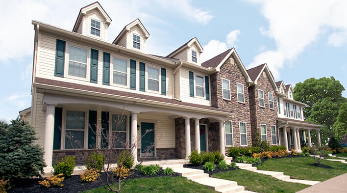 types of houses townhome