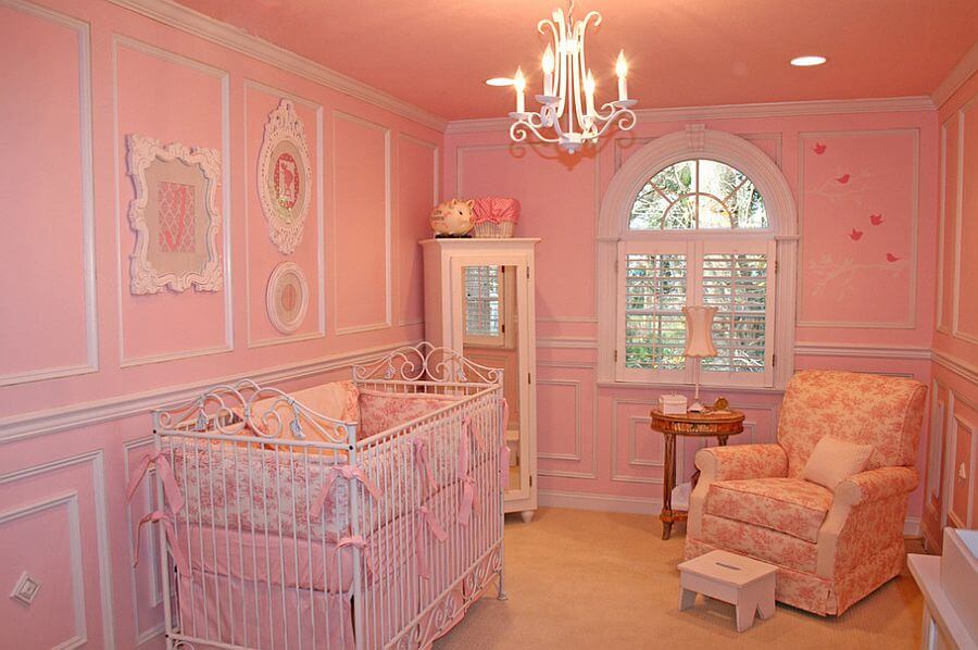 unique baby girl nursery ideas