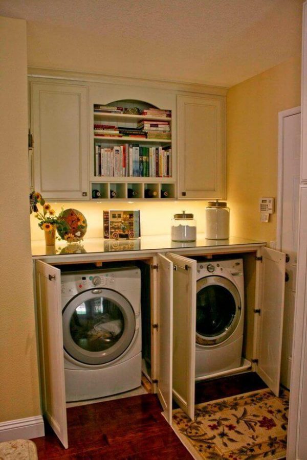20 Brilliant Laundry Room Ideas for Small Spaces - Practical & Efficient