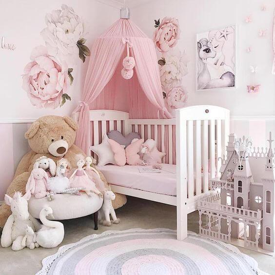 baby girl pink room