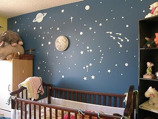 wall painting for baby boy room