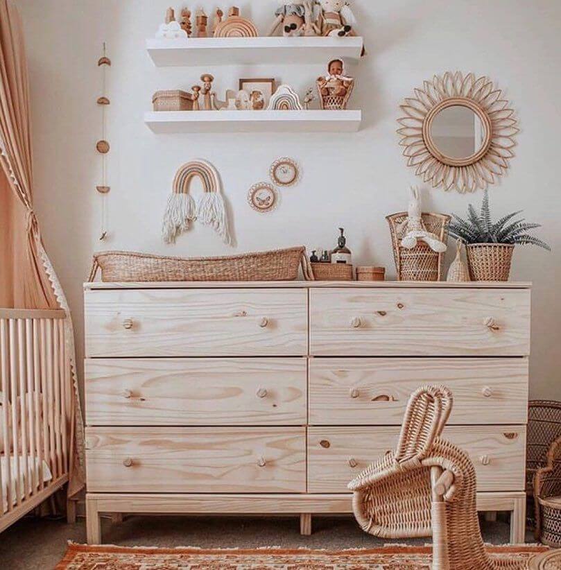 baby girl nursery ideas pink and grey