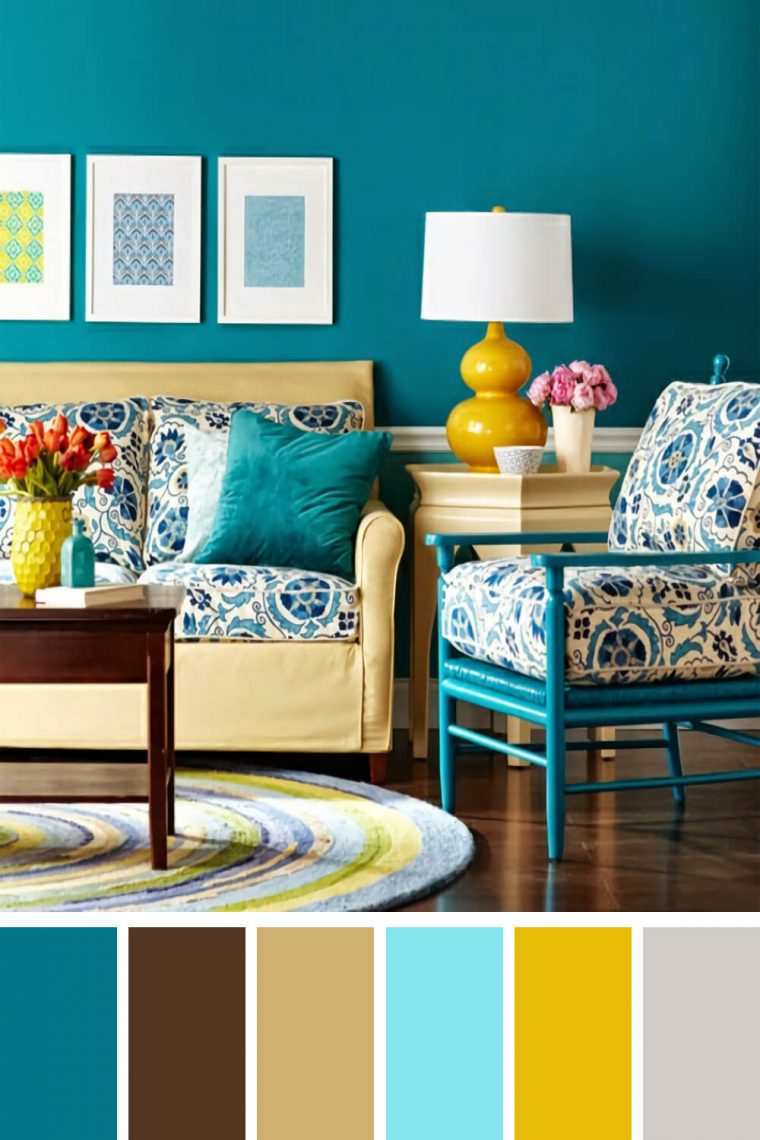 25 Gorgeous Living Room Color Schemes To Make Your Room Cozy   Living Room Color Scheme Ideas 15 