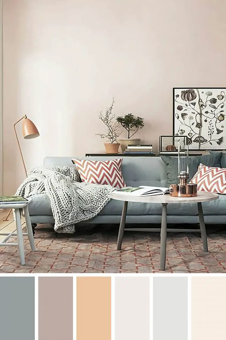 gray living room