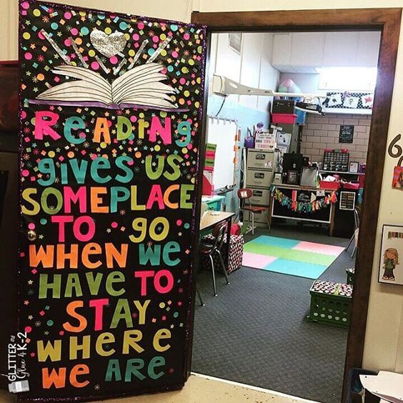 Excited classroom decorating ideas science