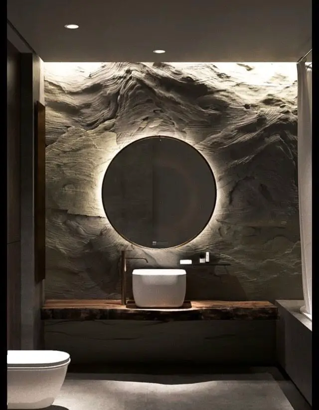 Wonderful bathroom mirror shelf ideas #bathroom #mirror #vanity #bathroomdesign #bathroomremodel #bathroomideas