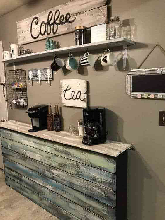 30 Best Home Coffee Bar Ideas For All Coffee Lovers