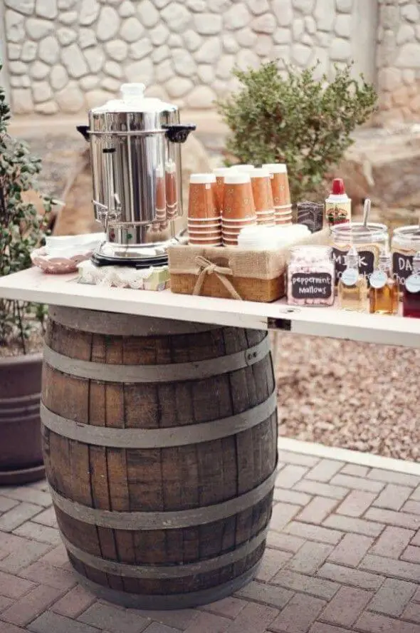 coffee bar ideas for party