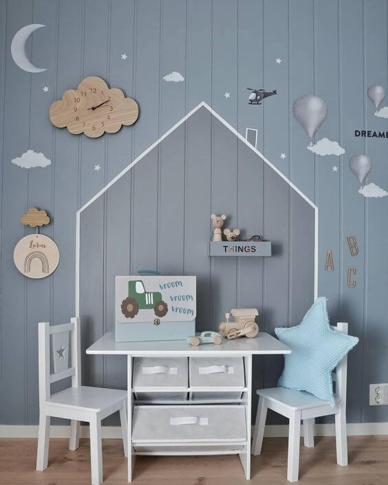 kids room decorating ideas for studying