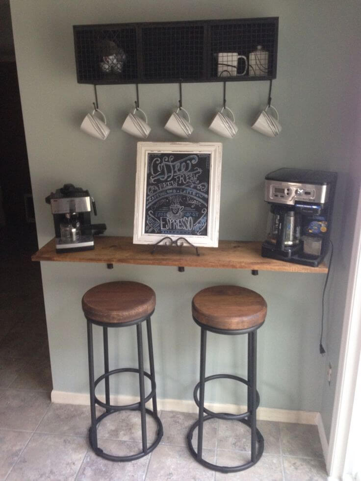 mini coffee bar ideas