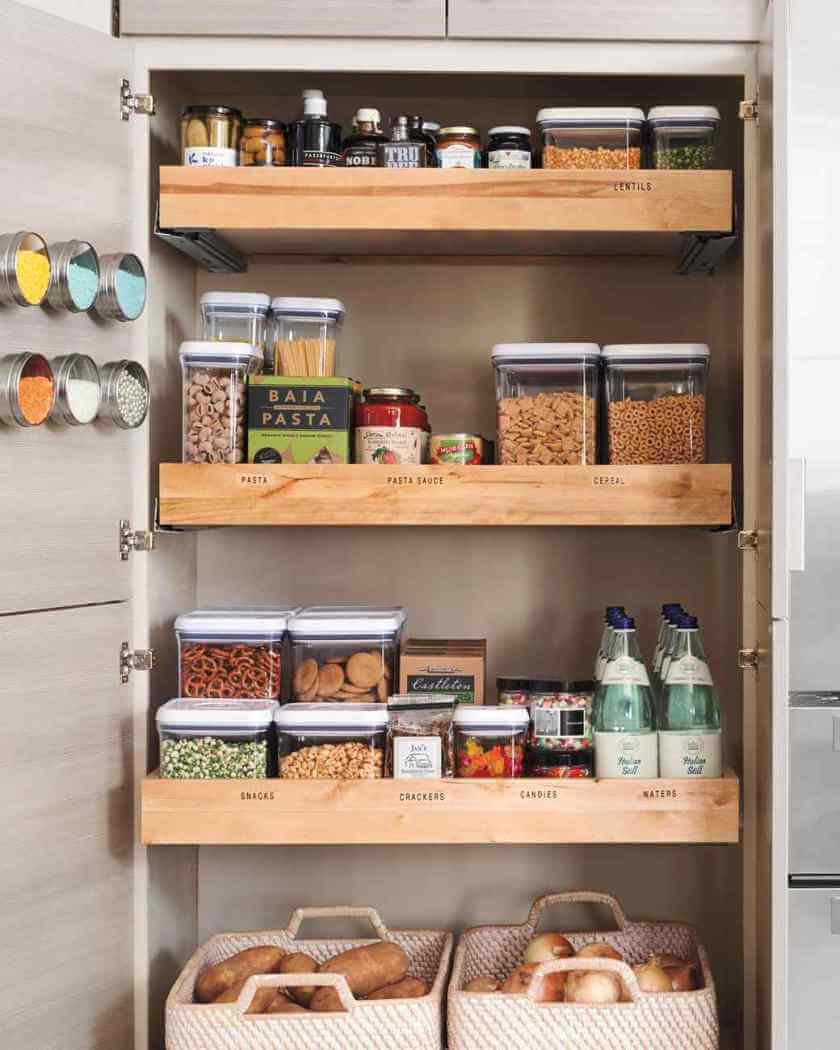 Spectacular kitchen pantry organization systems