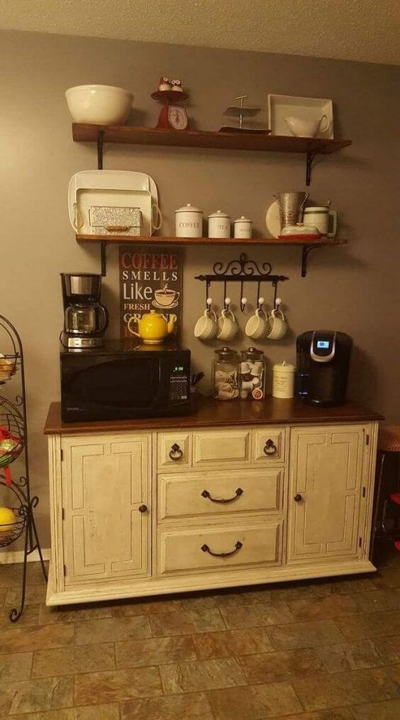 Excited diy coffee bar plans