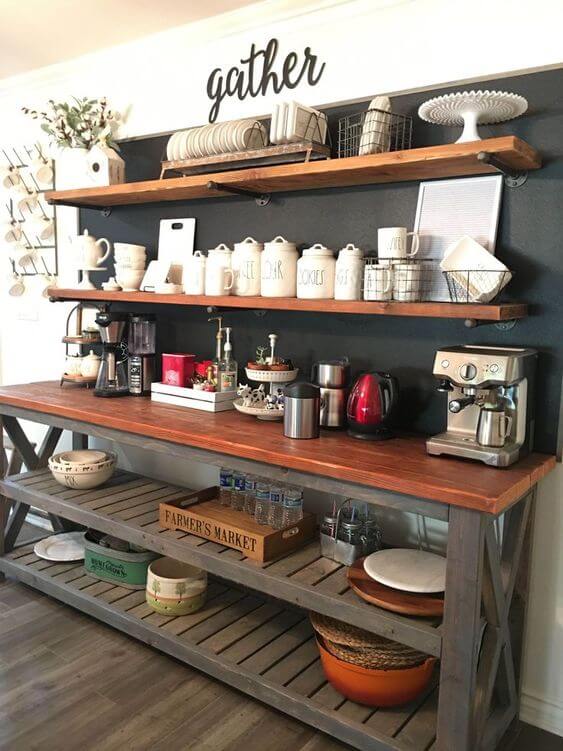 30 Best Home Coffee Bar Ideas For All Coffee Lovers