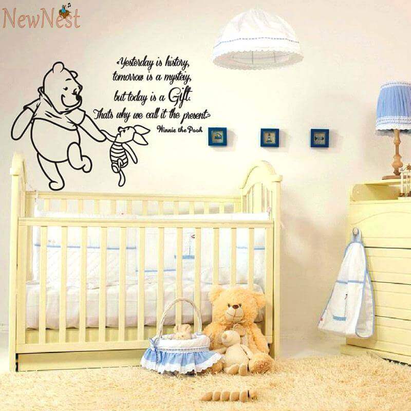 Striking baby boy nursery wall ideas