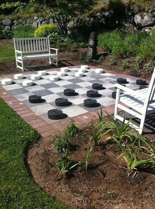 Build a Backyard Game - small backyard ideas landscaping
