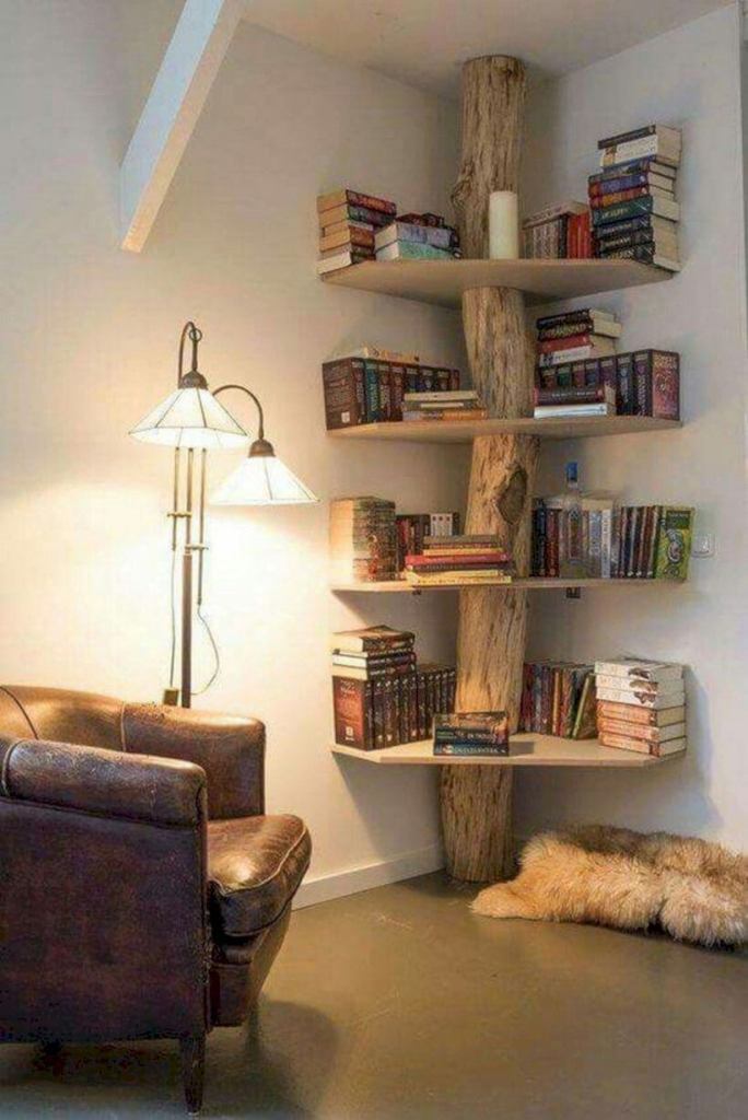 Book Corner for a Bookworm DIY Home Decor Ideas