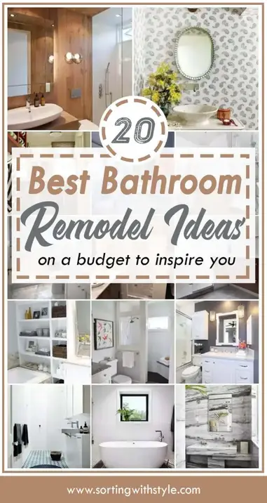 20 Best Bathroom Remodel Ideas On A Budget That Will Inspire You