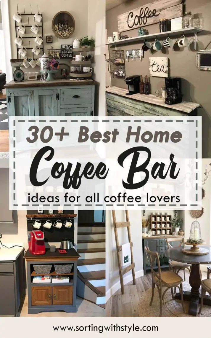 30+ Best Coffee Bar Ideas for The Home