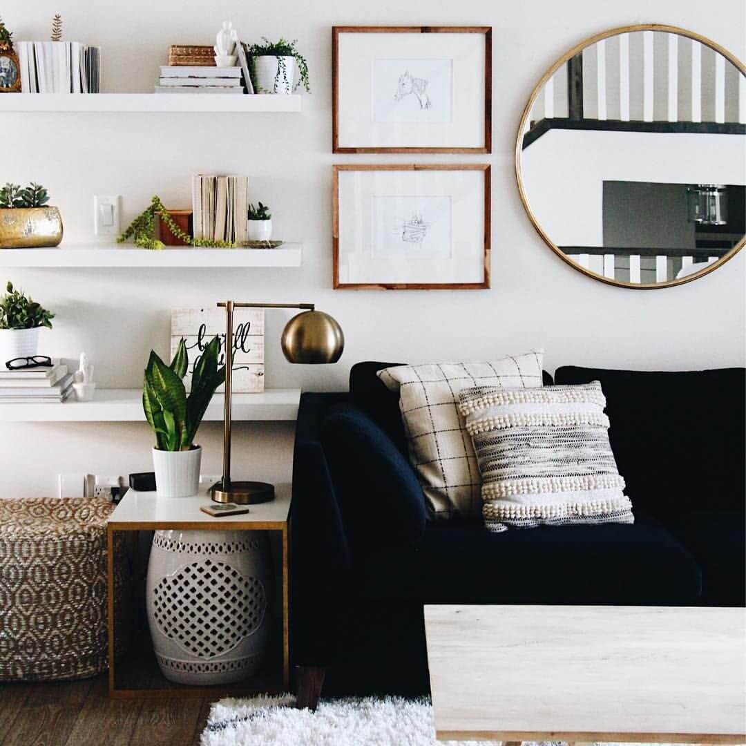 small rectangular living room decor ideas