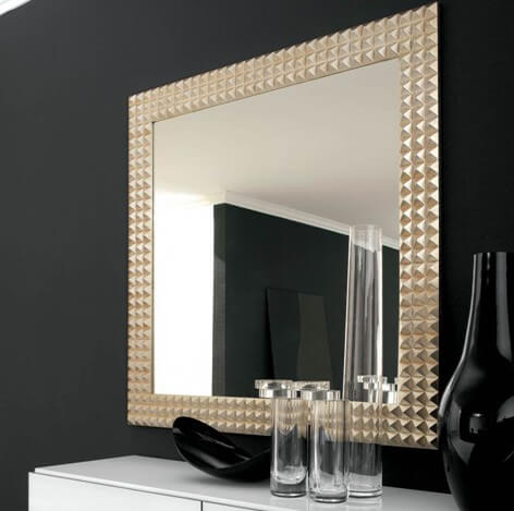 Shining finish - Bathroom Mirror Ideas