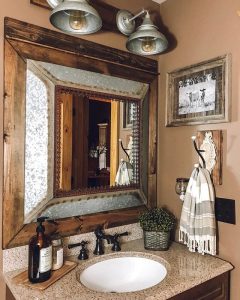 22 Chic Rustic Bathroom Design and Decor Ideas that You’ll Adore