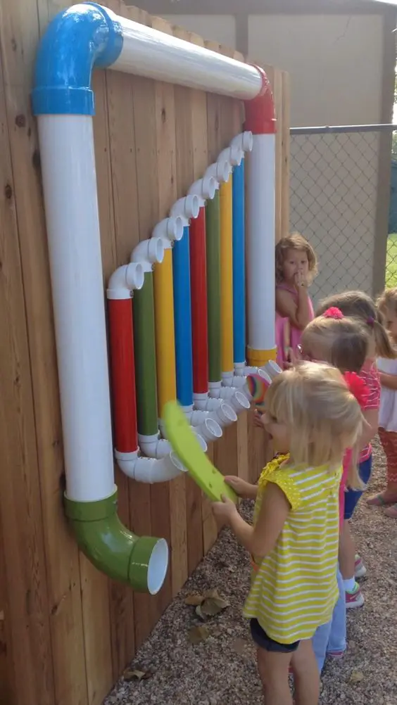 Backyard Playsets Idea from Pipes