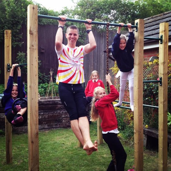 Backyard Pull Up Bar