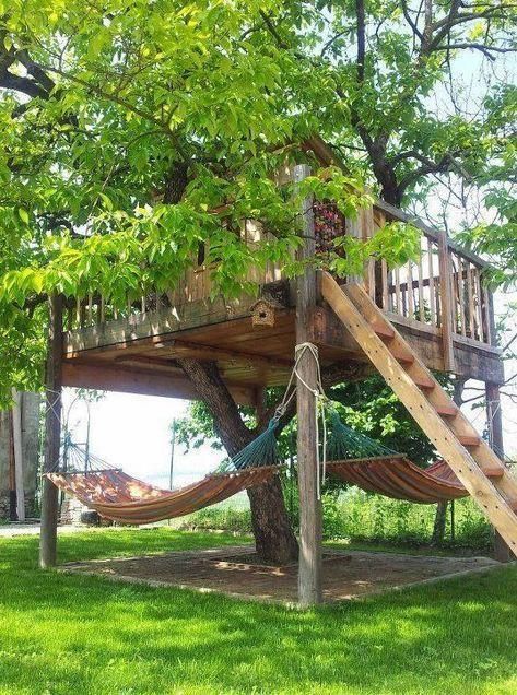 Treehouse - backyard playground ideas