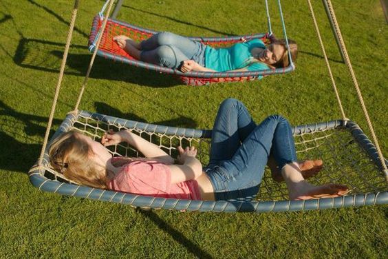 hammocks - children's backyard playground