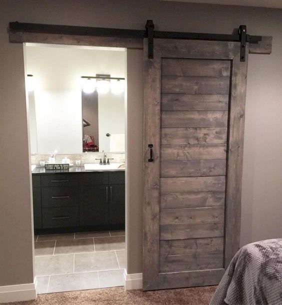 rustic barnwood decor for bathroom