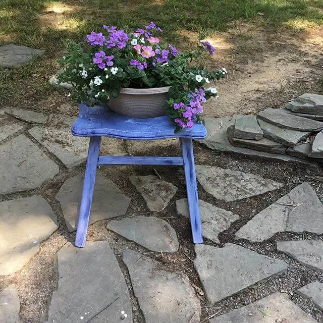 diy outdoor plant stand ideas