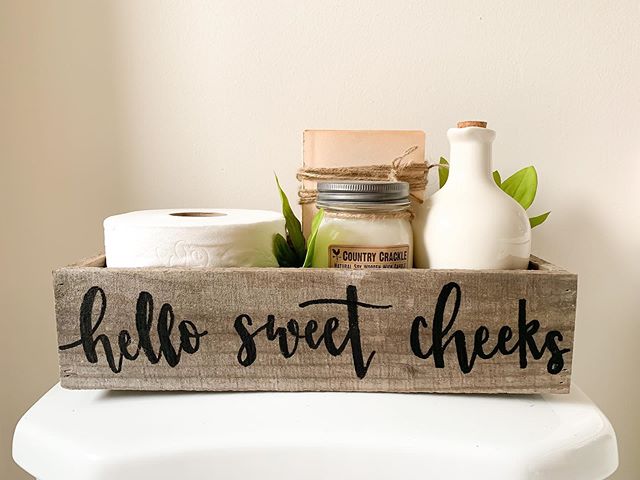 Chic Toiletries Holder for Rustic bathroom