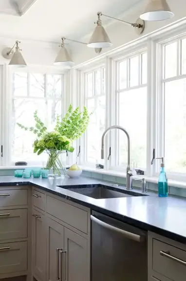 Clean Up Your Lighting 16 Kitchen Sink Lighting Ideas Ylighting Ideas