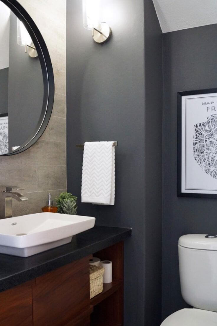 Charcoal Bathroom