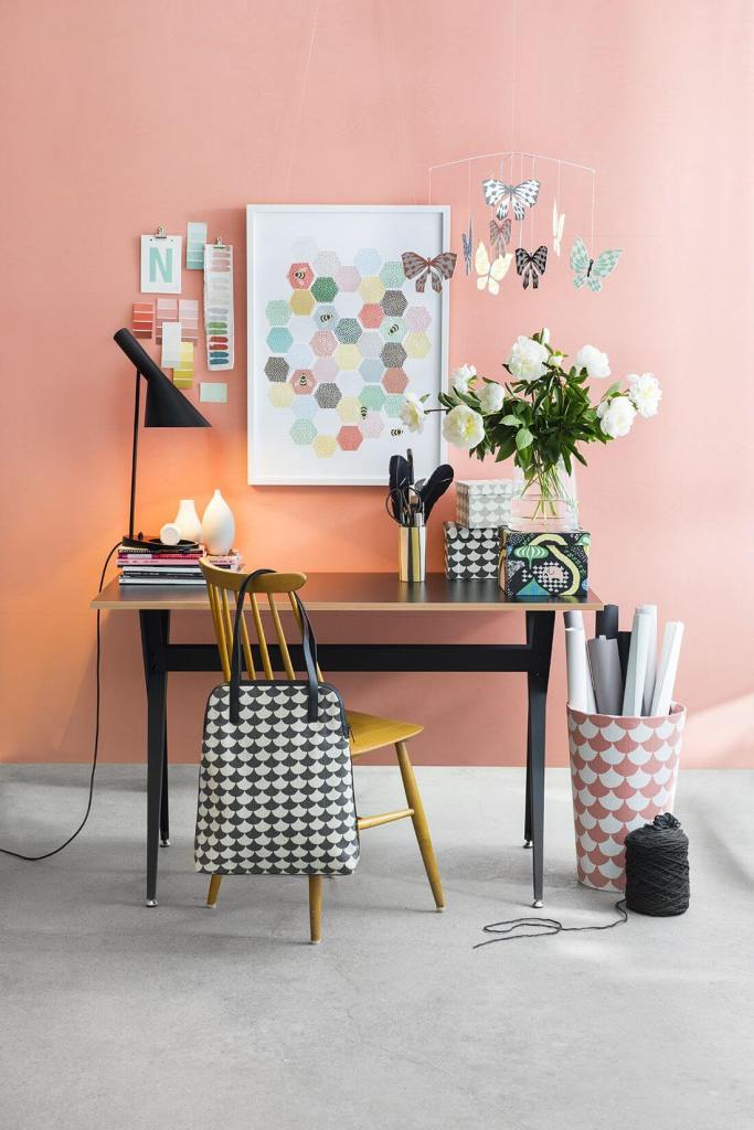 Perfect with Coral home office