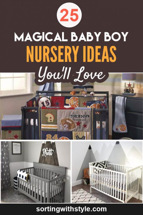 25 Gorgeous Baby Boy Nursery Ideas to Inspire You - Sorting With Style