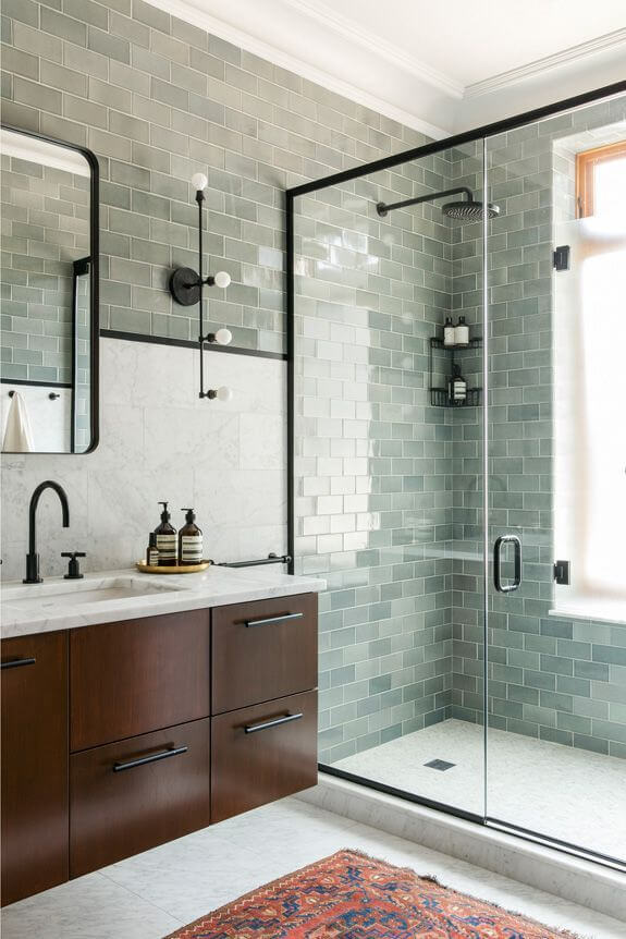 Sensational Gray Subway Tile