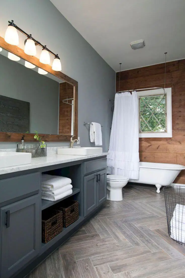 Life changing gray bathroom floor tile ideas