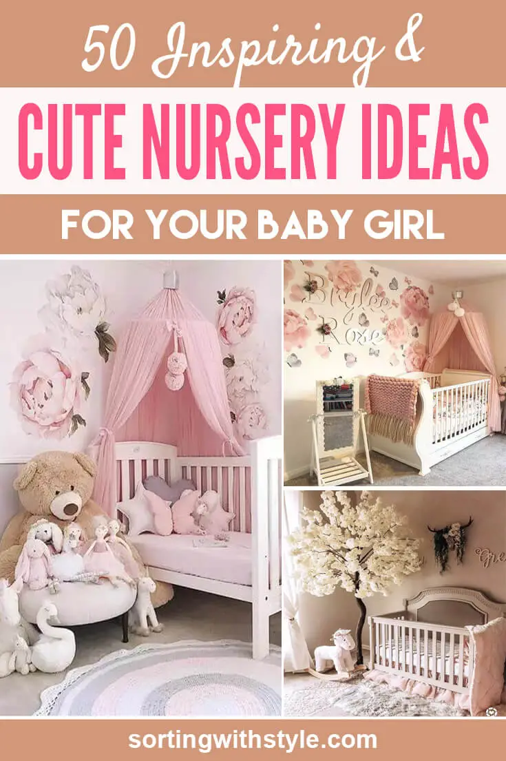 50 Pretty Cute Baby Girl Nursery Ideas