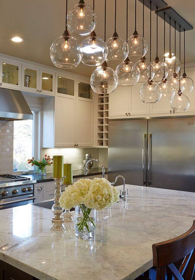 30 Gorgeous Kitchen Lighting Ideas - Modern Light Fixtures