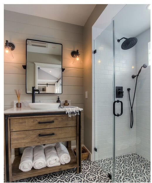 Fantasticfarmhouse gray bathroom decor ideas