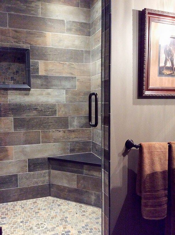 Warm Rustic Bathroom 